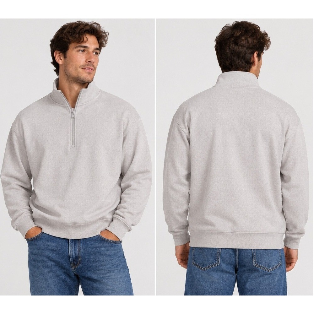 Lululemon Steady State Half Zip Mens XL Tan Fleece Pullover Sweatshirt